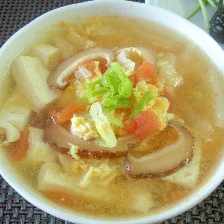 お夜食に あったか い豆腐とキノコの中華風スープ レシピ 作り方 By Kojarin7 楽天レシピ お夜食に あったか い豆腐とキノコの中華風スープ レシピ 作り方 By Kojarin7 楽天レシピ
